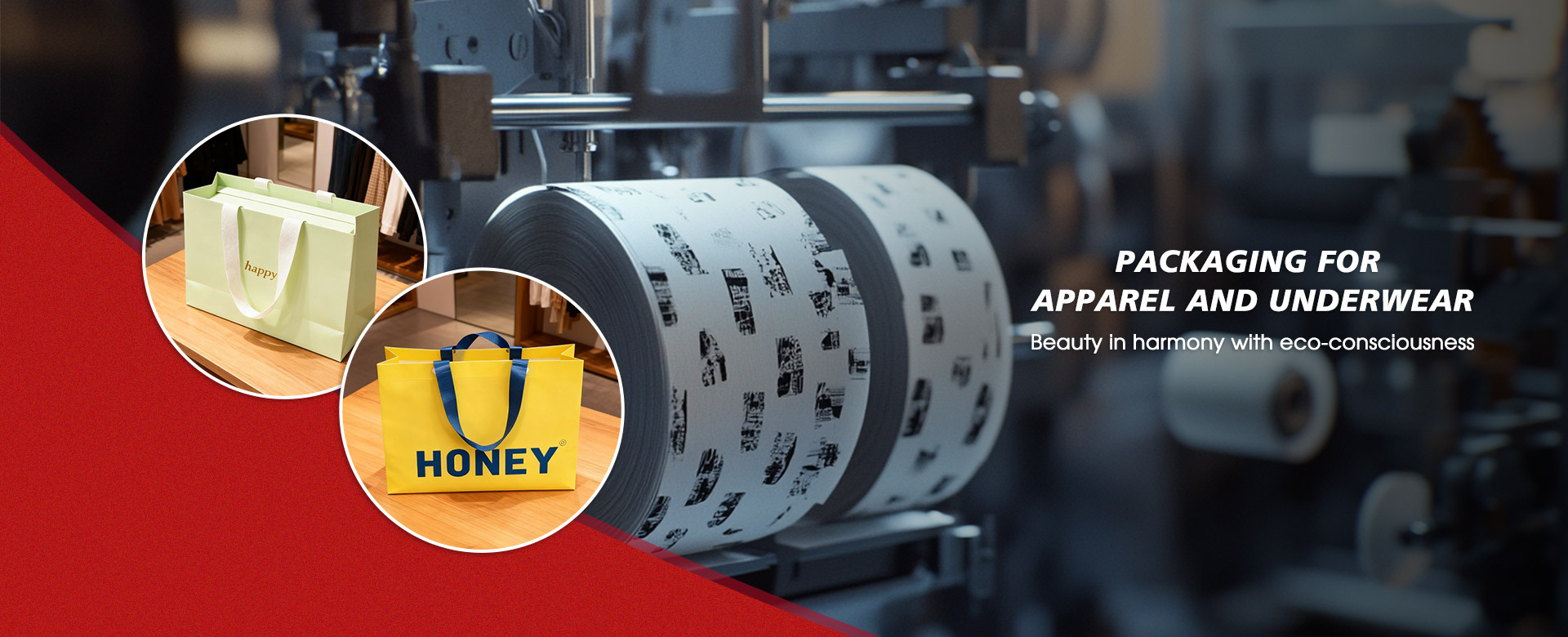 Produttore di borse per l'imballaggio di abbigliamento in Cina