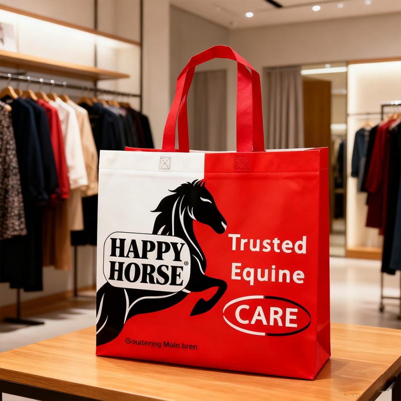 Borsa tote regalo in tessuto non tessuto laminato BOPP