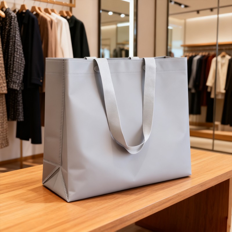 Borsa tote regalo in carta Kraft laminata PP