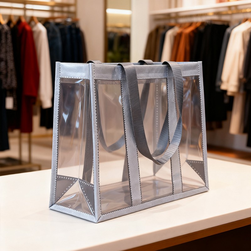 Borsa tote regalo laminata a tre strati