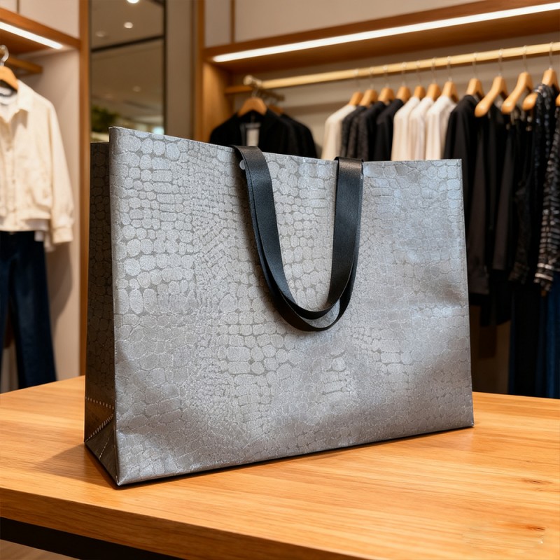 Borsa tote regalo laminata con pellicola VCM